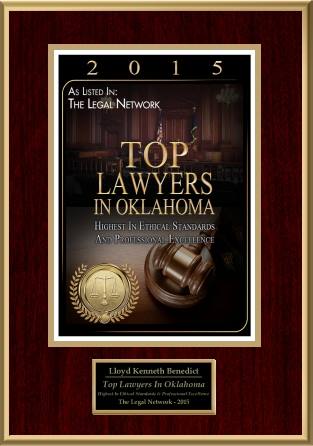 Top lawyers in Oklahoma certificate